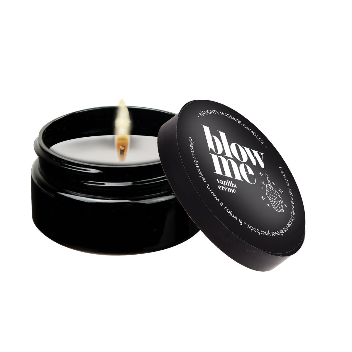 Blow Me - Massage Candle - 2 Oz - Vanilla | 739122143011 | Discreet Personal Wellness