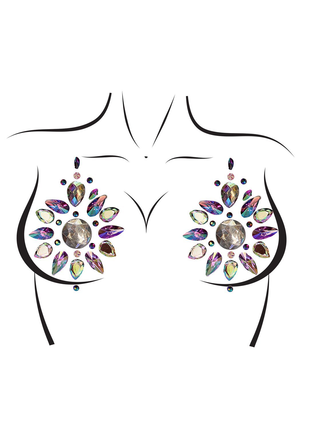 Ocean Jewels Sticker | 714718539713 | Discreet Personal Wellness