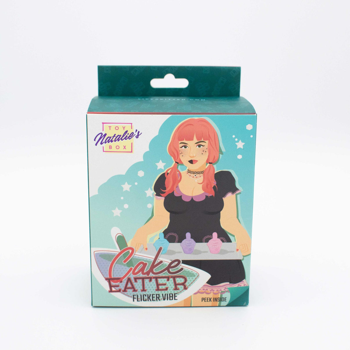 Cake Eater Clitoris Flicker Stimulator - Pink | 810120341040 | Discreet Personal Wellness