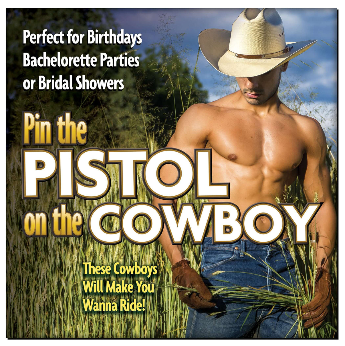 Pin the Pistol on the Cowboy | 685634101592 | Discreet Personal Wellness