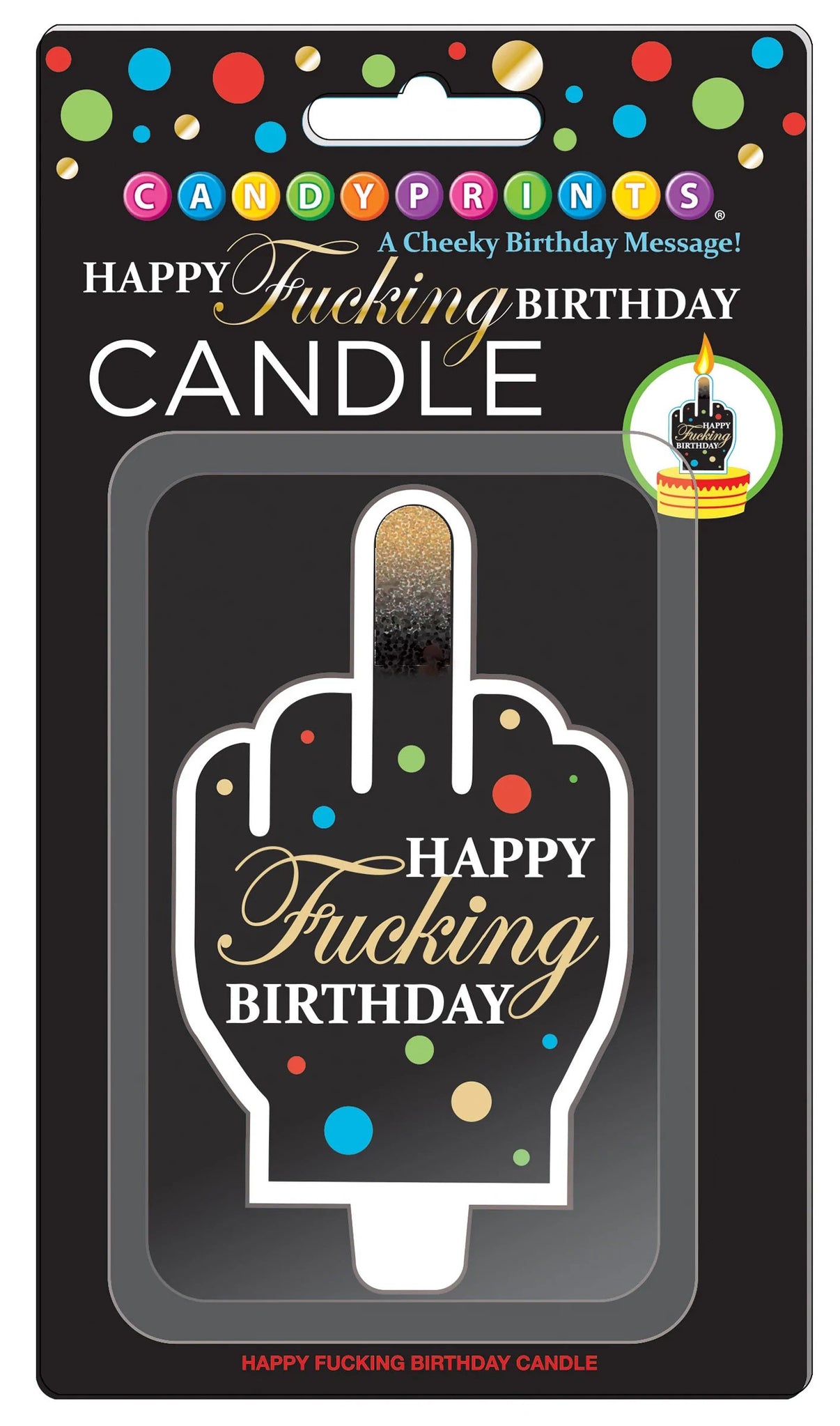 Happy funing Birthday Candle | 817717010532 | Discreet Personal Wellness