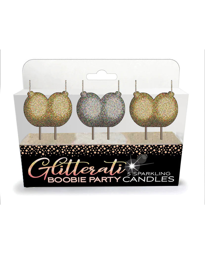 Glitterati Boobie Candle Set | 817717010754 | Discreet Personal Wellness