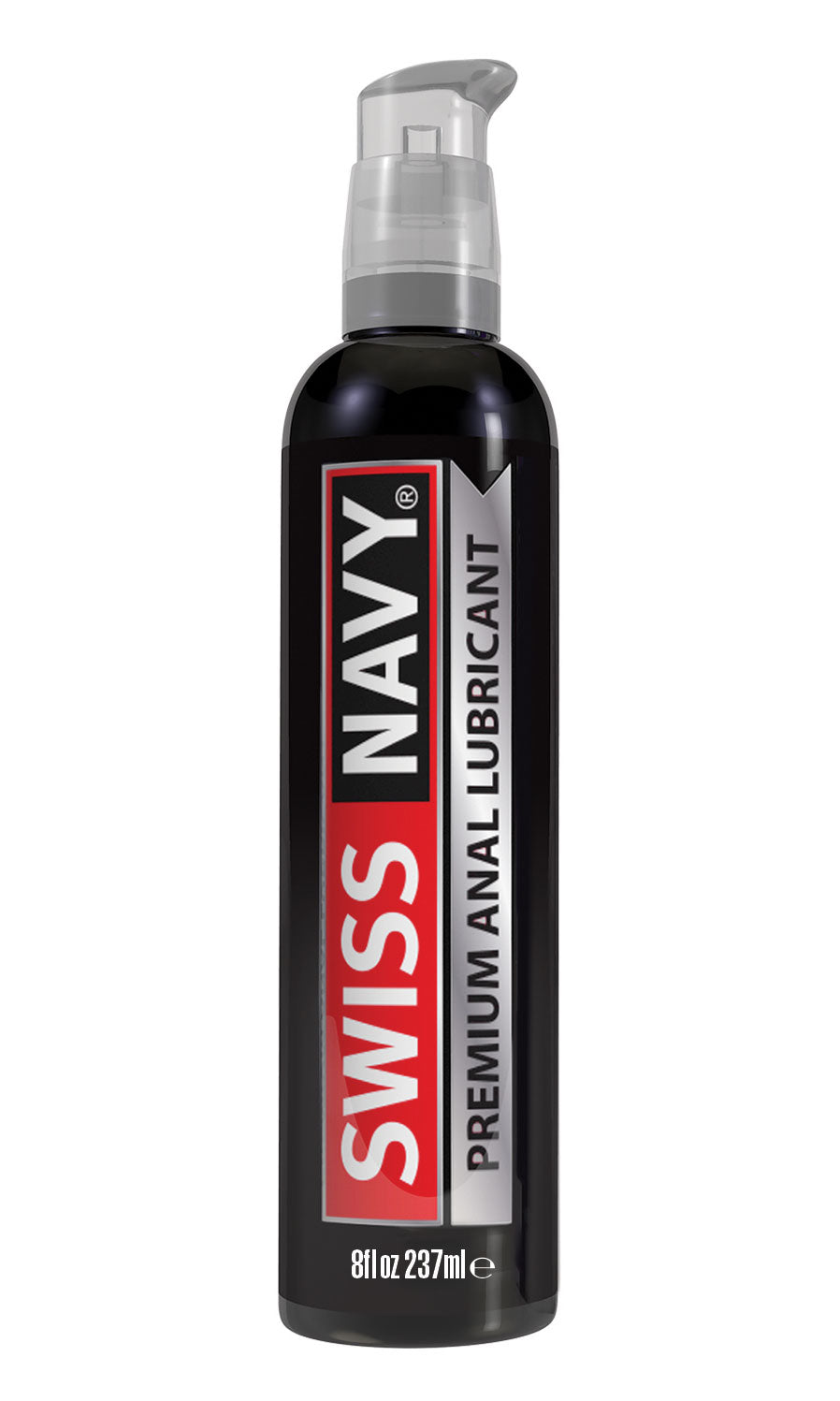 Swiss Navy Premium Silicone Anal Lubricant - 8 Oz. | 699439001575 | Discreet Personal Wellness