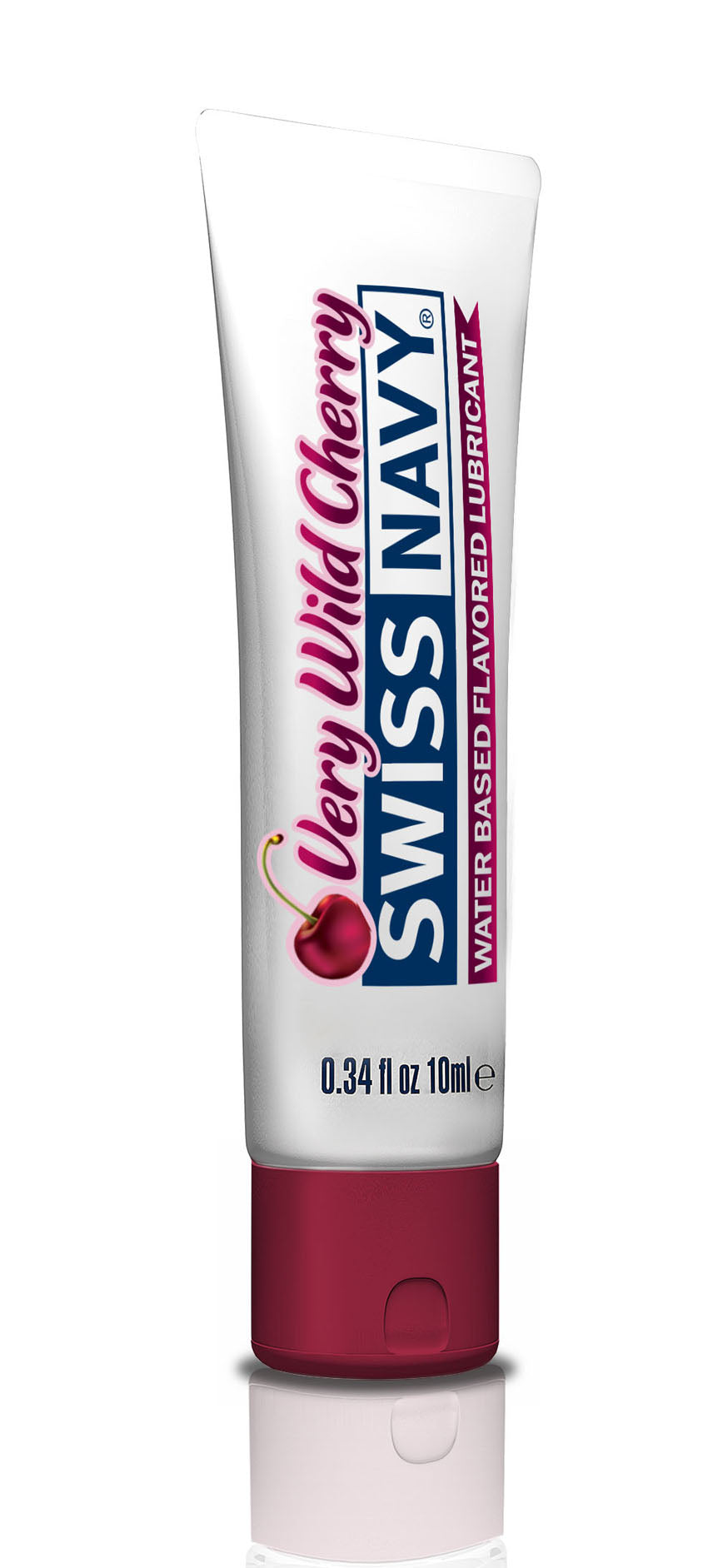 Swiss Navy Wild Cherry Water-Based Lubricant 10ml | 699439003937 | Discreet Personal Wellness