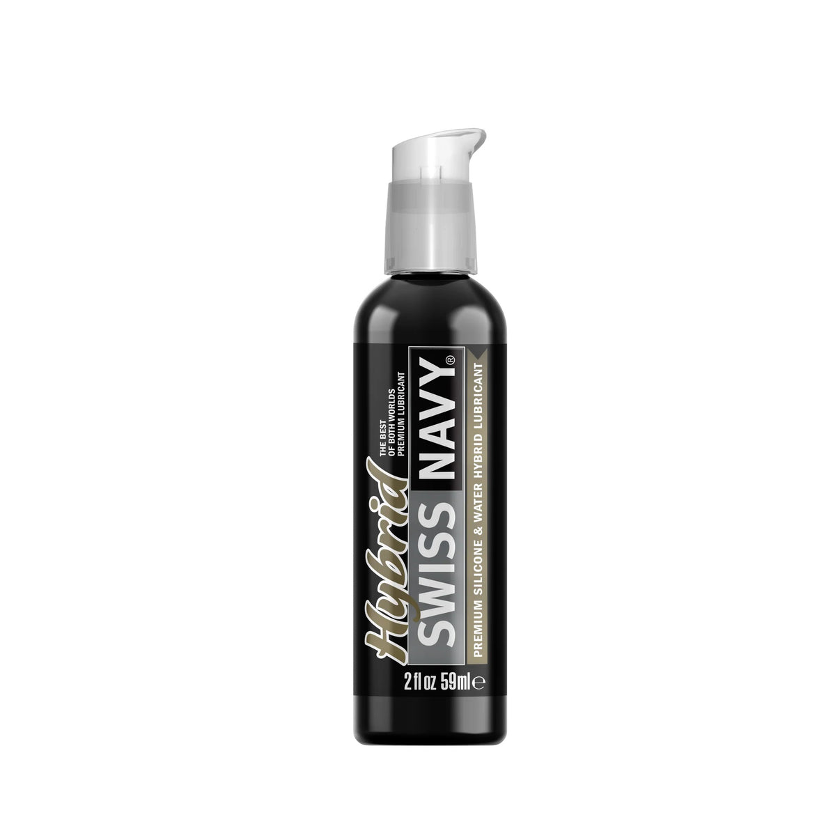 Swiss Navy Hybrid Lubricant 2 Oz | 699439007188 | Discreet Personal Wellness