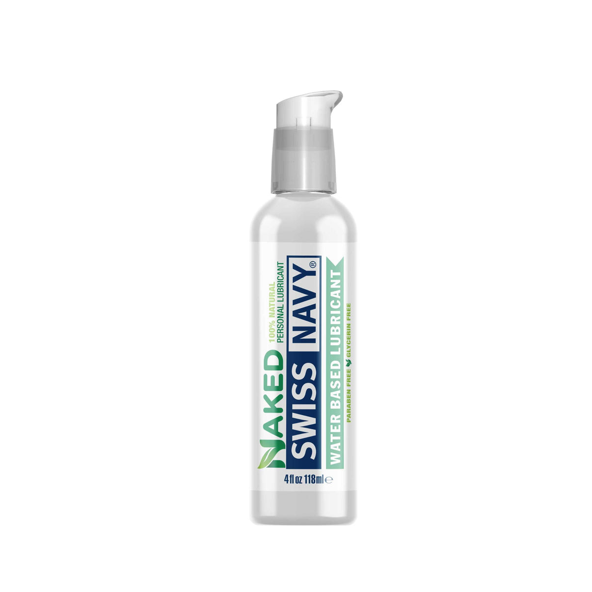 Naked All Natural Lubricant 4oz | 699439007270 | Discreet Personal Wellness