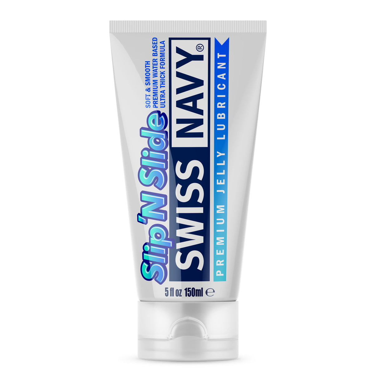 Swiss Navy Slip N Slide - Premium Jelly Lubricant - 5 Fl. Oz. | 699439006495 | Discreet Personal Wellness