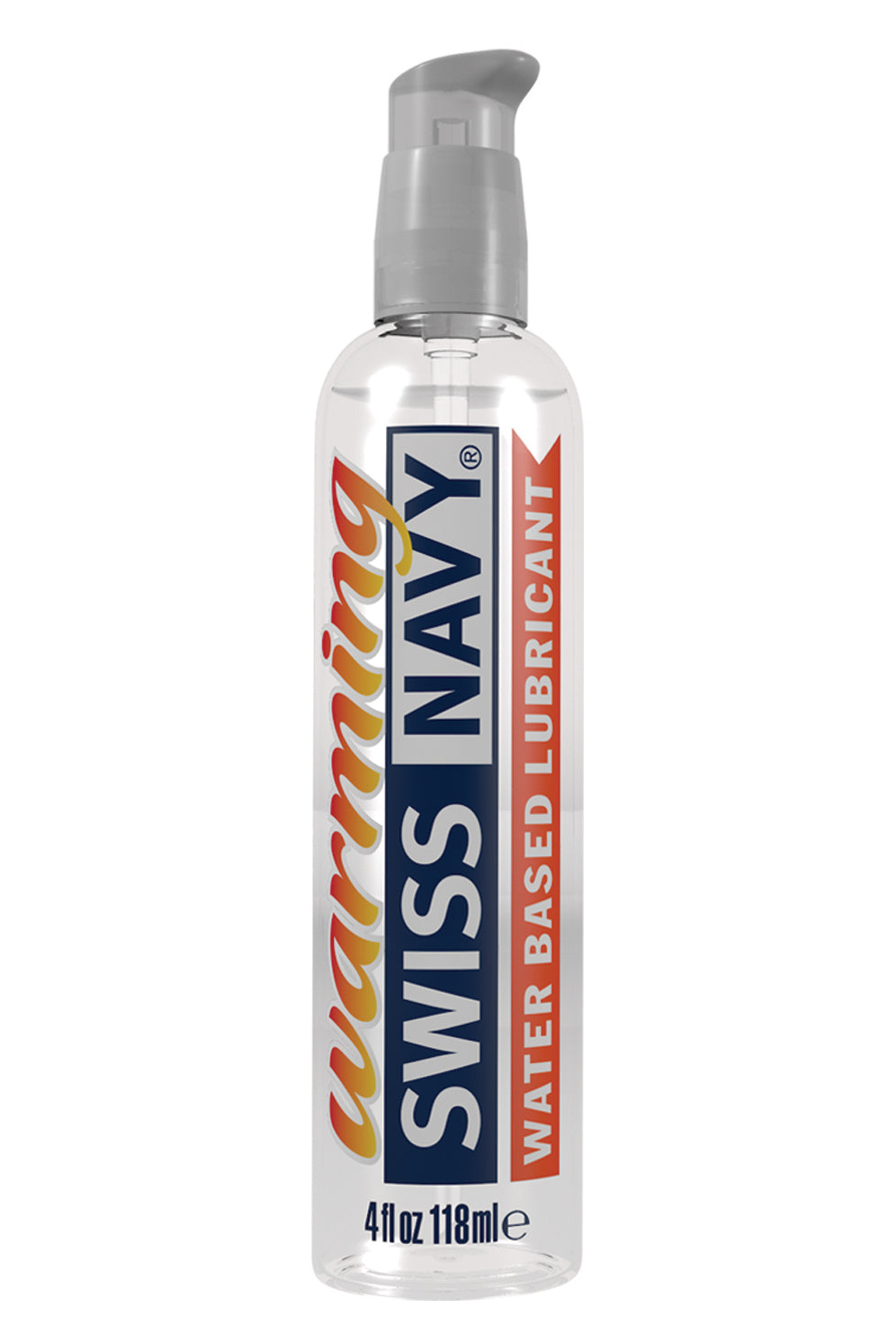 Swiss Navy Warming Water Based Lubricant 4 Oz | 699439008871 | Discreet Personal Wellness