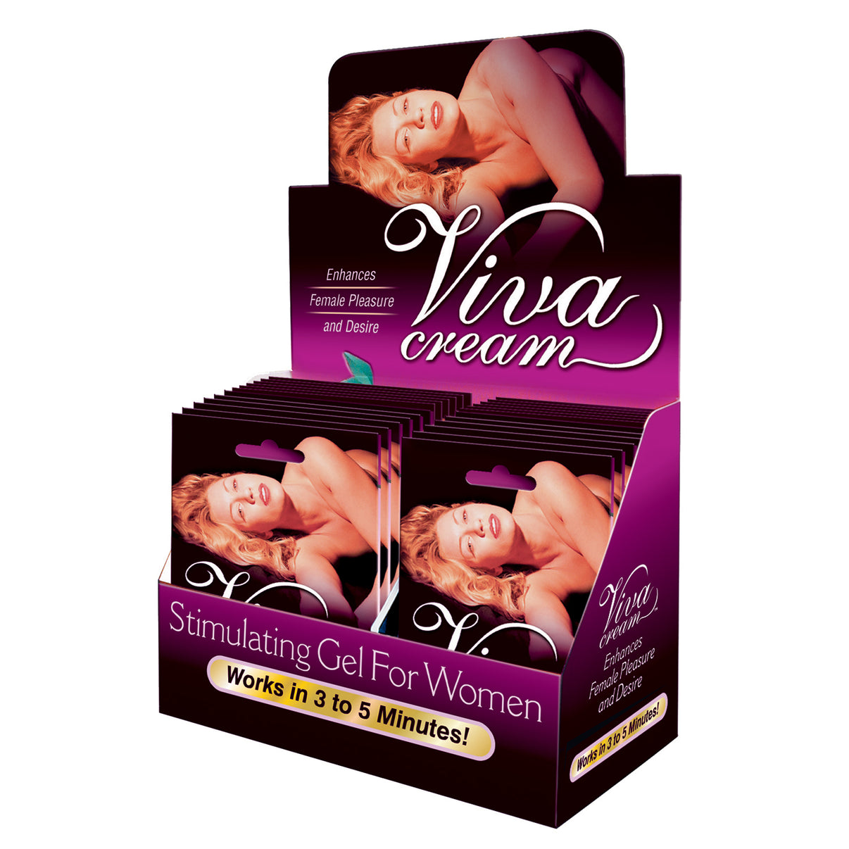 Viva Cream - 24 Packet Display | 699439104030 | Discreet Personal Wellness