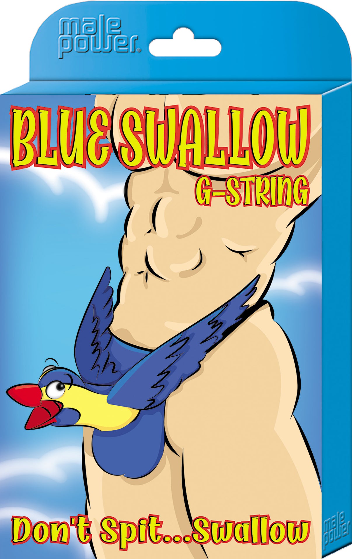 Blue Swallow G-String - One Size - Blue | 845830092050 | Discreet Personal Wellness