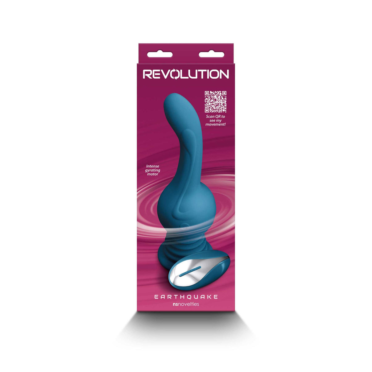 Revolution - Earthquake - Teal | 657447106507 | Discreet Personal Wellness