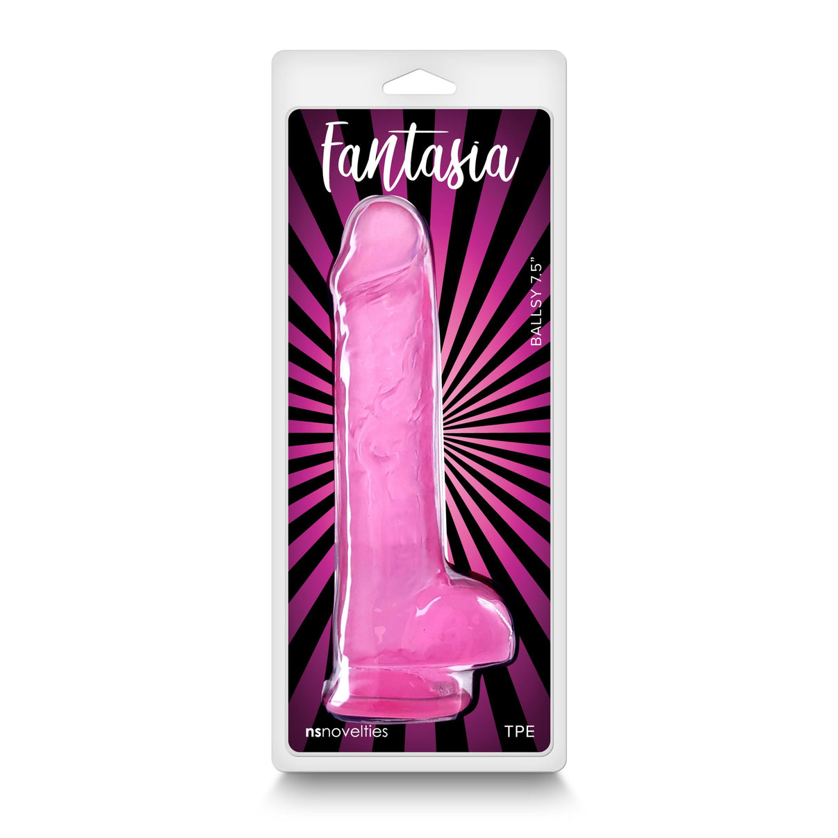 Fantasia - Ballsy 7.5 Inch - Pink | 657447107726 | Discreet Personal Wellness