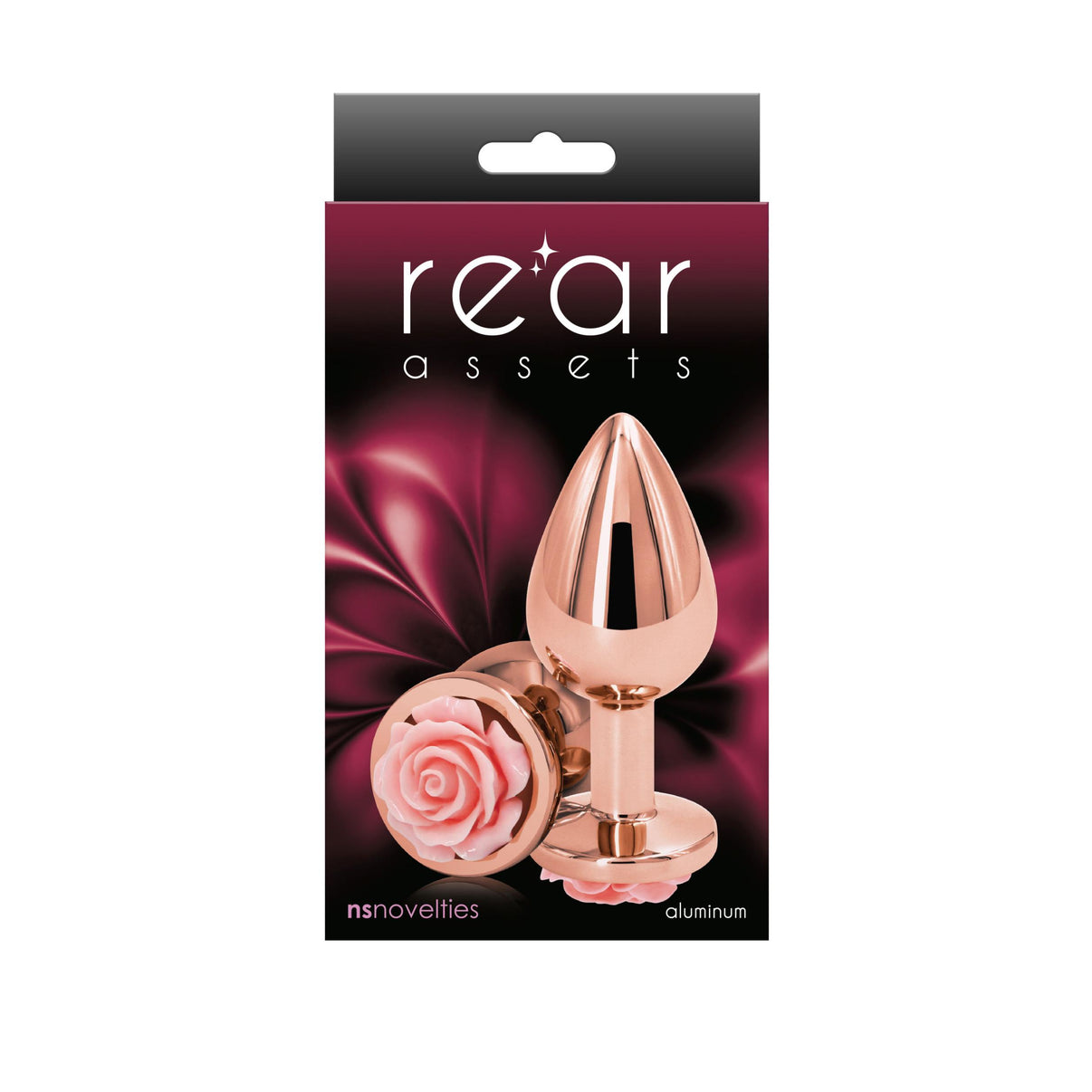 Rear Assets - Rose - Medium - Pink | 657447103629 | Discreet Personal Wellness