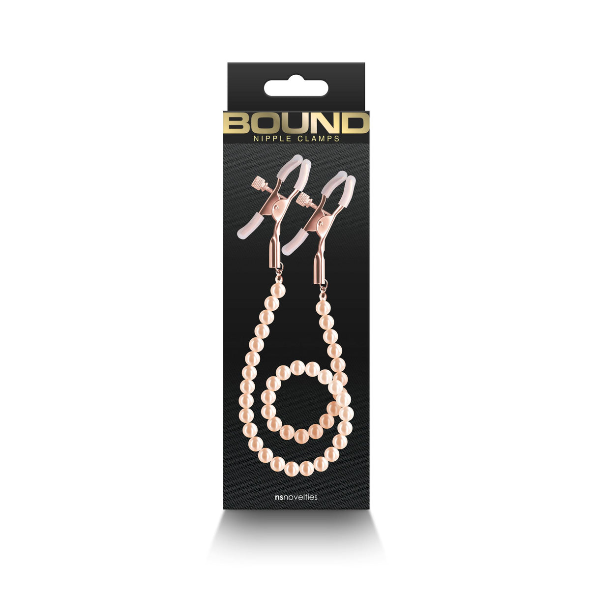 Bound - Nipple Clamps - Dc1 - Rose Gold | 657447106897 | Discreet Personal Wellness