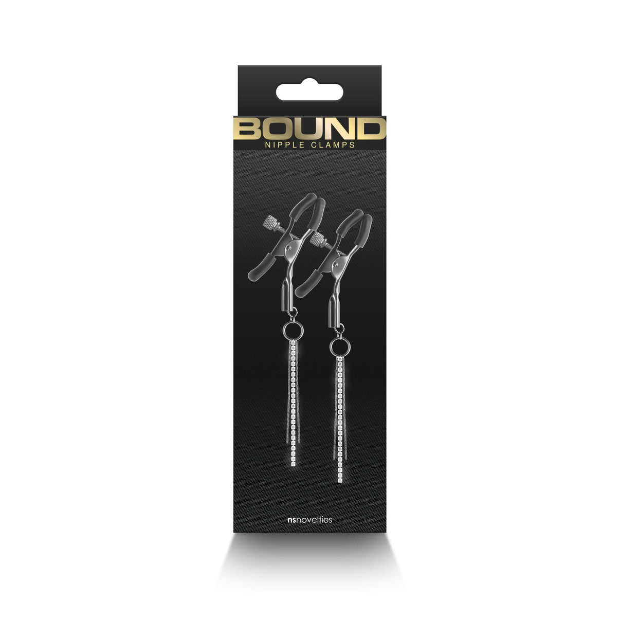 Bound - Nipple Clamps - D3 - Gunmetal | 657447107252 | Discreet Personal Wellness