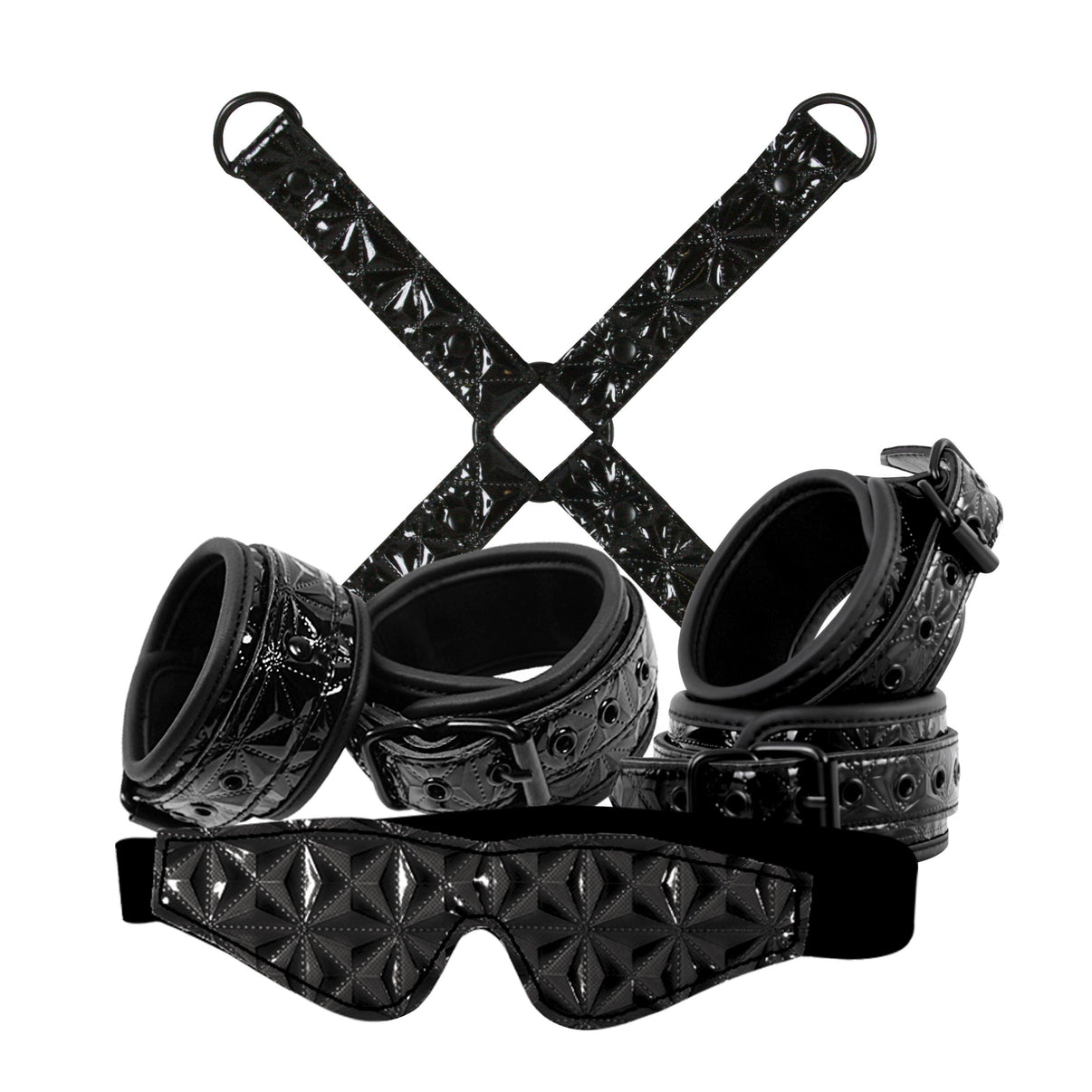 Sinful - Bondage Kit - Black | 657447096570 | Discreet Personal Wellness