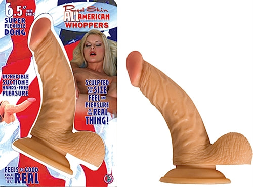 6.5 Inch All American Whopper | 782631189513 | Discreet Personal Wellness