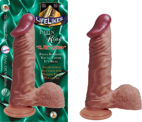 Lifelike Latin King 9 Inch | 782631201154 | Discreet Personal Wellness
