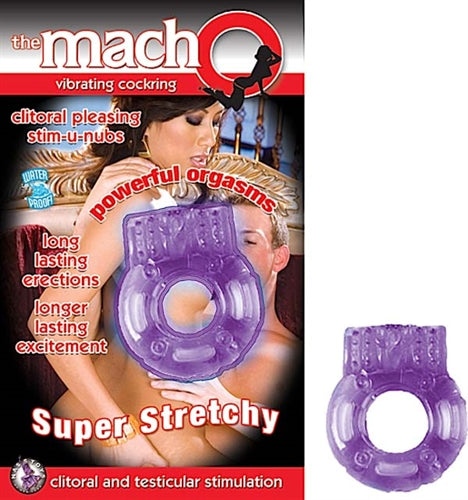 The Macho Vibrating - Penis Ring | 782631214727 | Discreet Personal Wellness