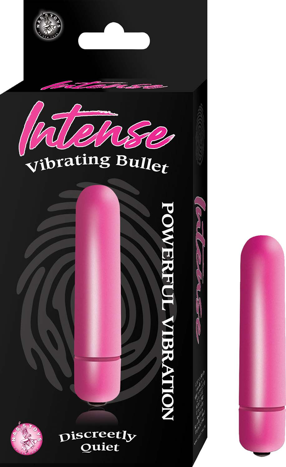 Intense Vibrating Bullet - Pink | 782631280418 | Discreet Personal Wellness