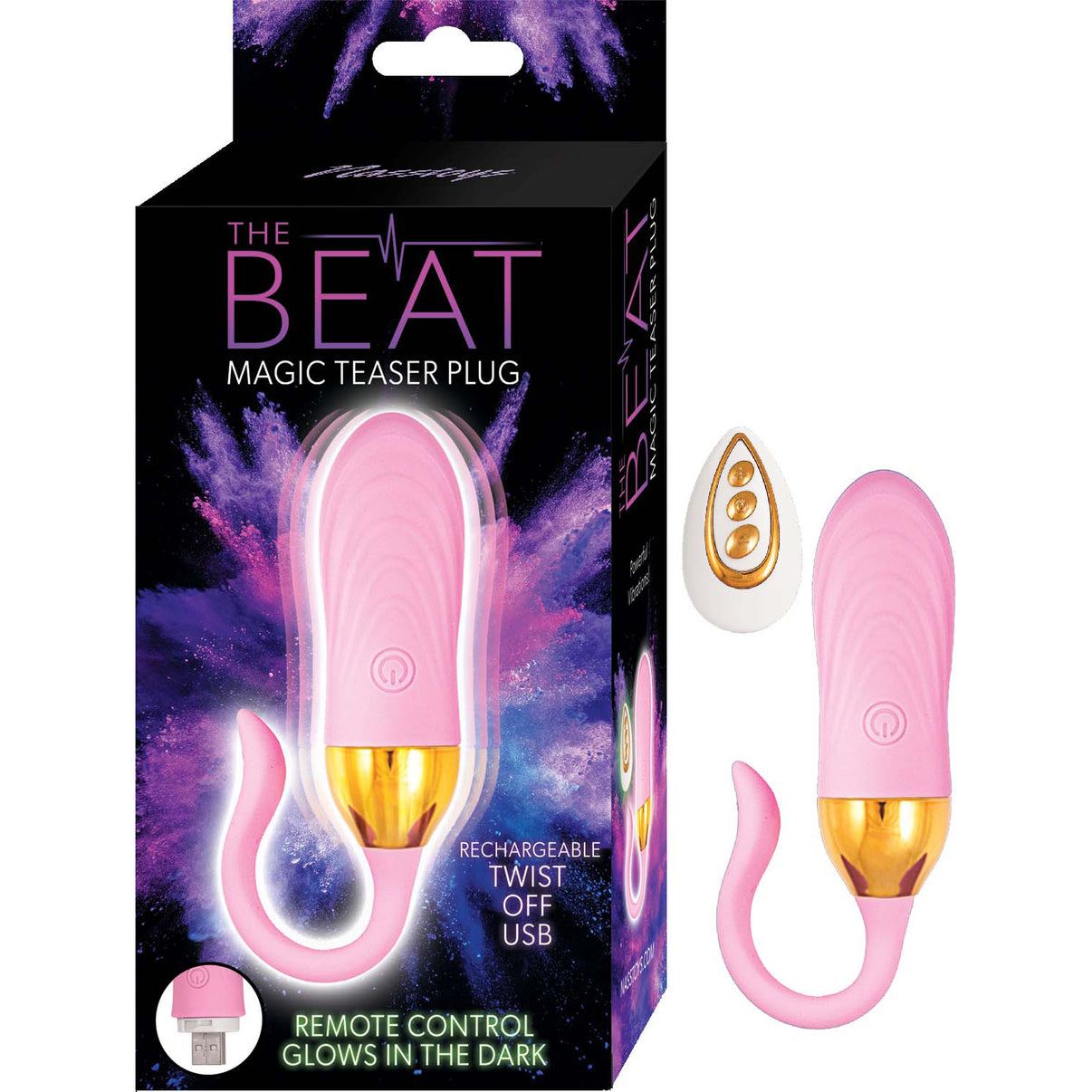 The Beat Magic Teaser Plug - Pink | 782631315318 | Discreet Personal Wellness