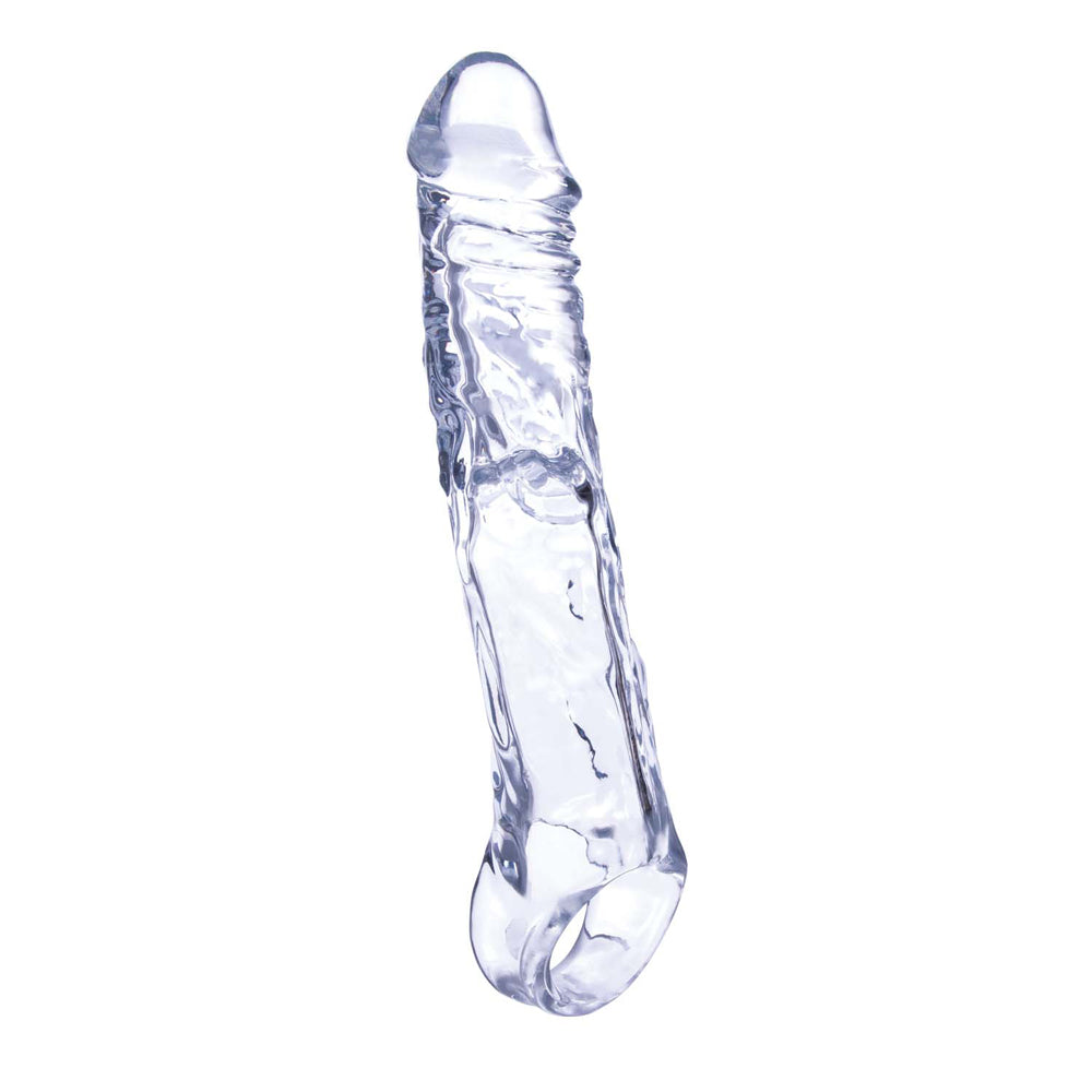 Magic Penis Extender and Ball Strap 7.5" Clear | 782631322705 | Discreet Personal Wellness