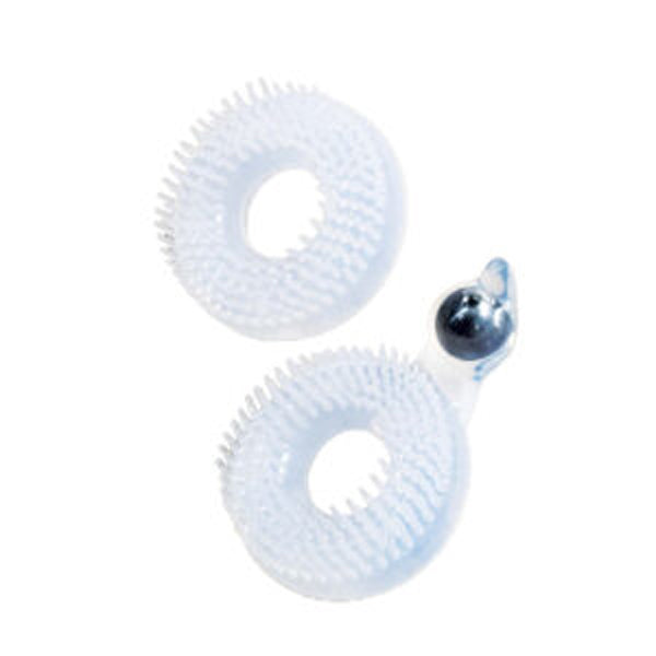 Enhancer Dual Love Rings - Clear | 782631323610 | Discreet Personal Wellness