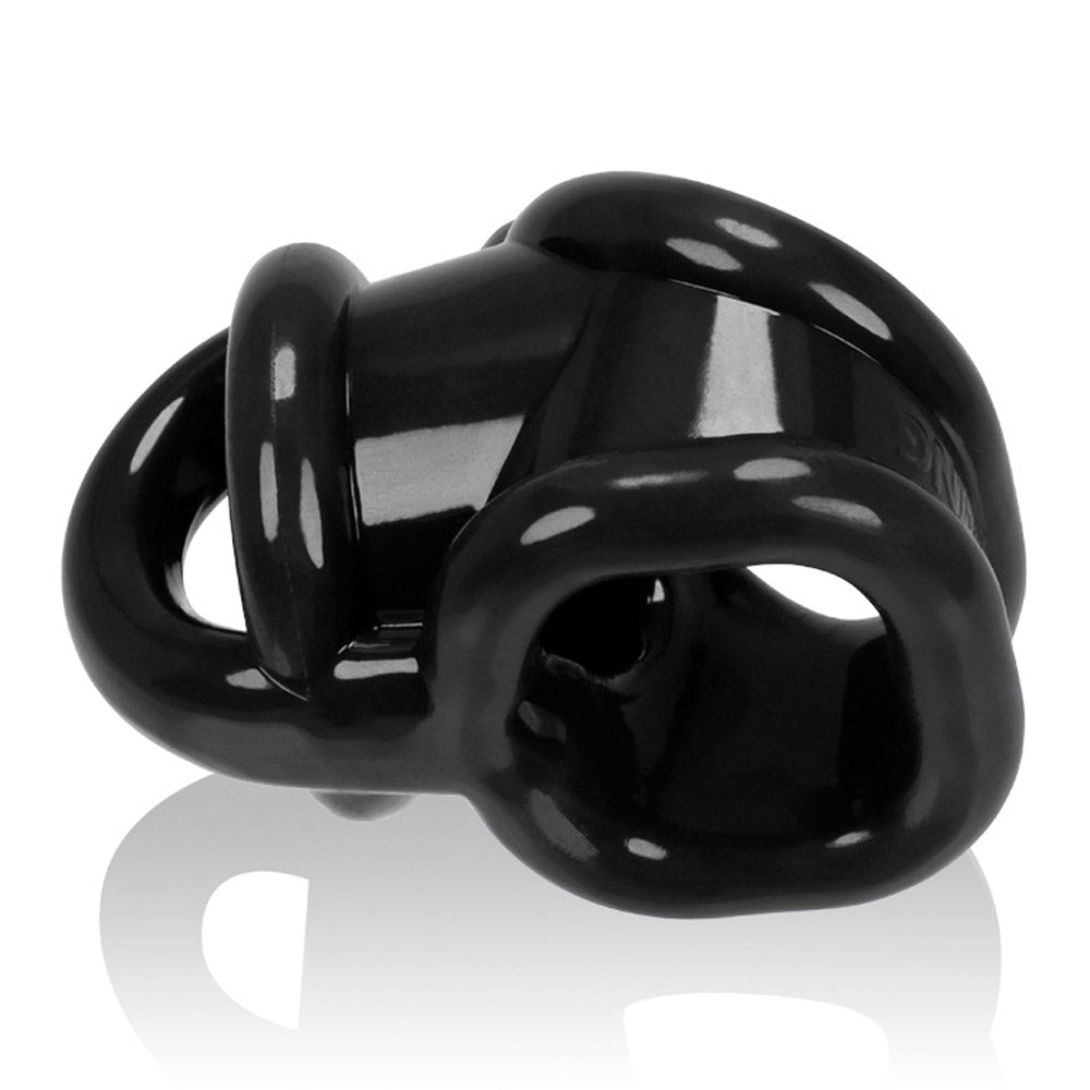 Oxballs Ballsling Penisling W / Splittler - Black | 840215119353 | Discreet Personal Wellness