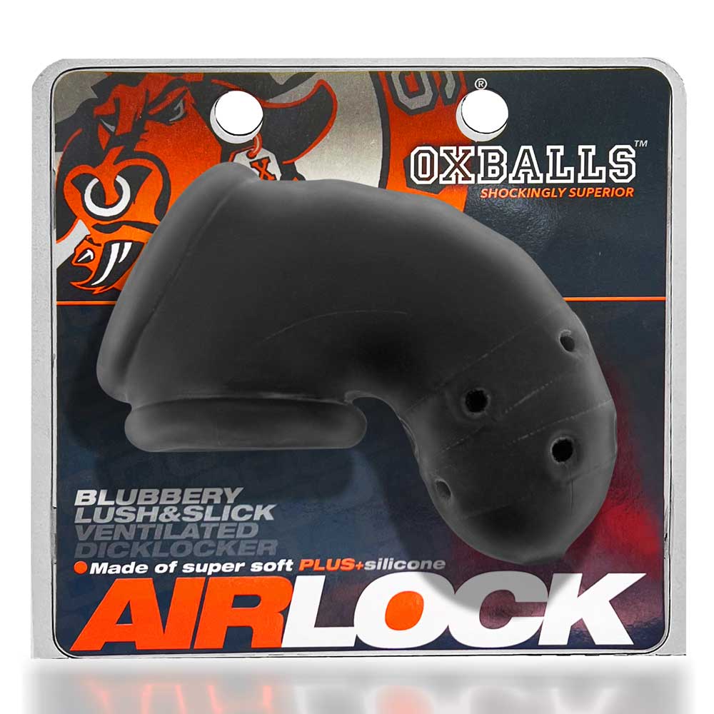 Airlock Air-Lite Vented Chasity - Black Ice | 840215122803 | Discreet Personal Wellness