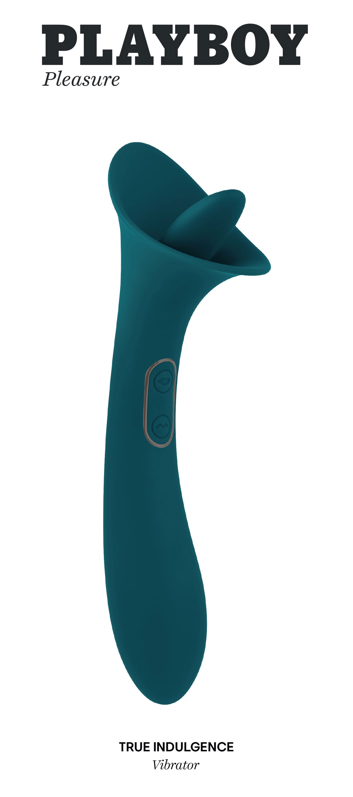 Playboy Pleasure - True Indulgence - Vibrator - Deep Teal | 844477021560 | Discreet Personal Wellness