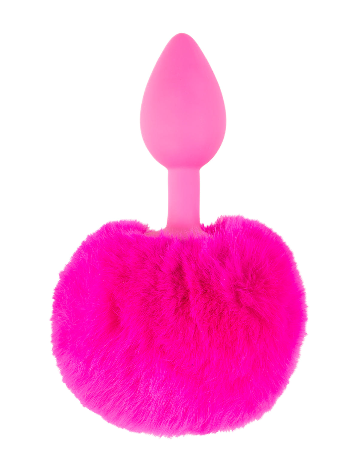 Neon Bunny Tail - Pink | 603912750447 | Discreet Personal Wellness