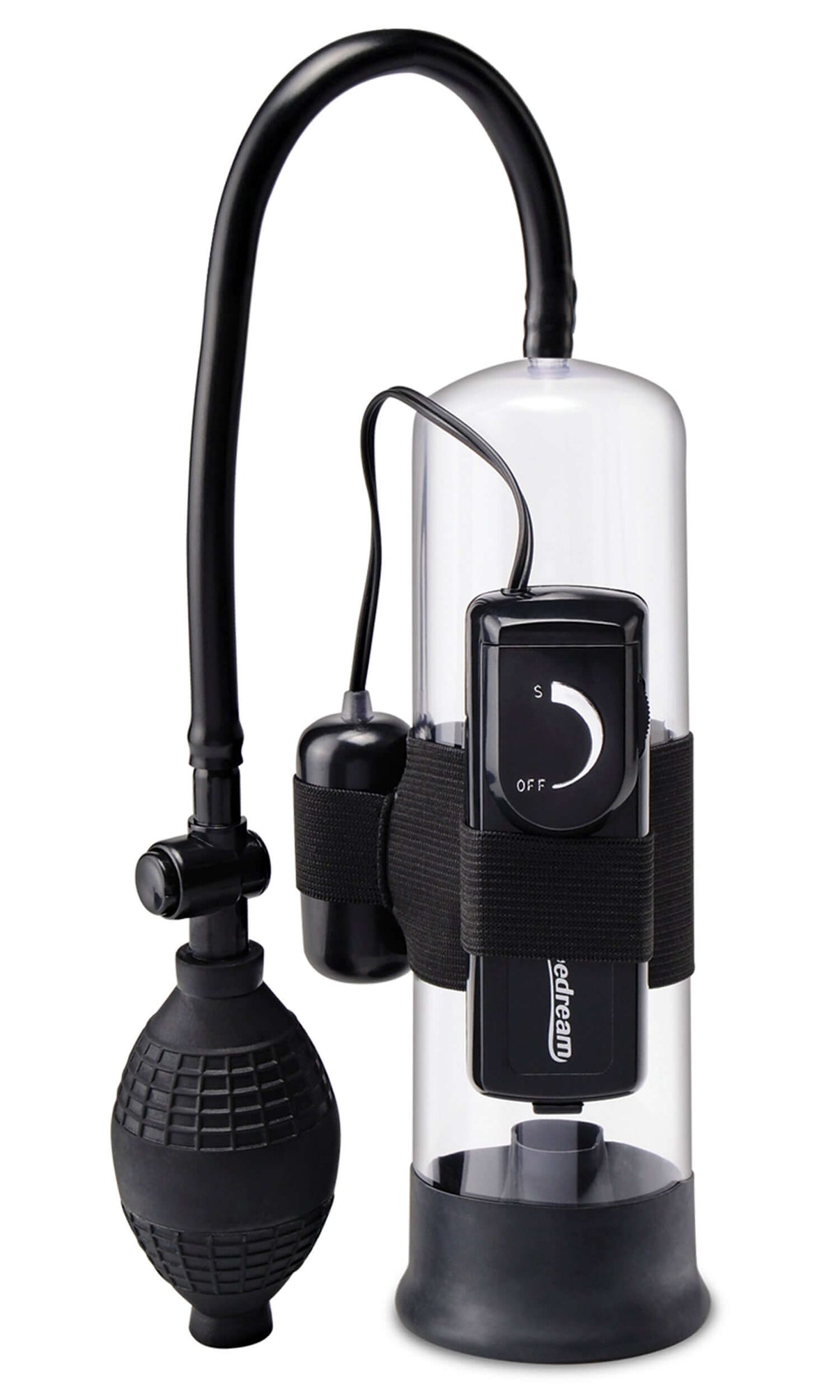 Pump Worx Beginners Vibrating Pump - Black | 603912294392 | Discreet Personal Wellness