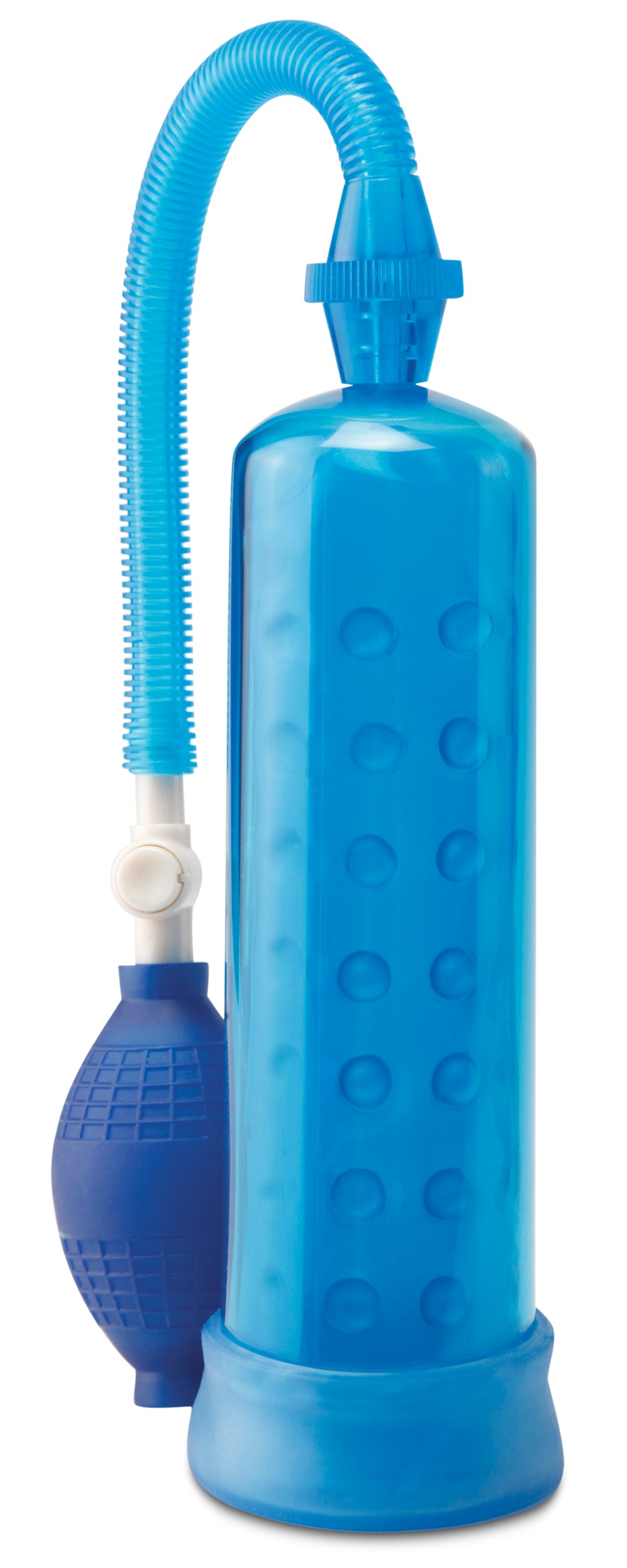 Pump Worx Silicone Power Pump - Blue | 603912294453 | Discreet Personal Wellness