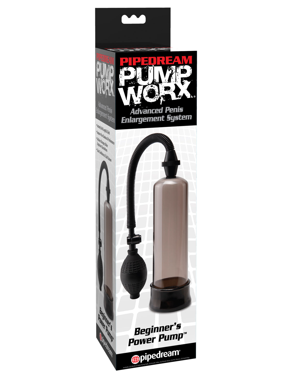 Pump Worx Beginners Power Pump - Black | 603912294576 | Discreet Personal Wellness