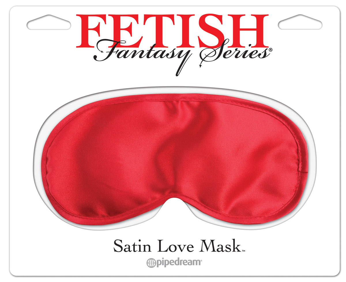 Fetish Fantasy Series Satin Love Mask - Red | 603912115505 | Discreet Personal Wellness