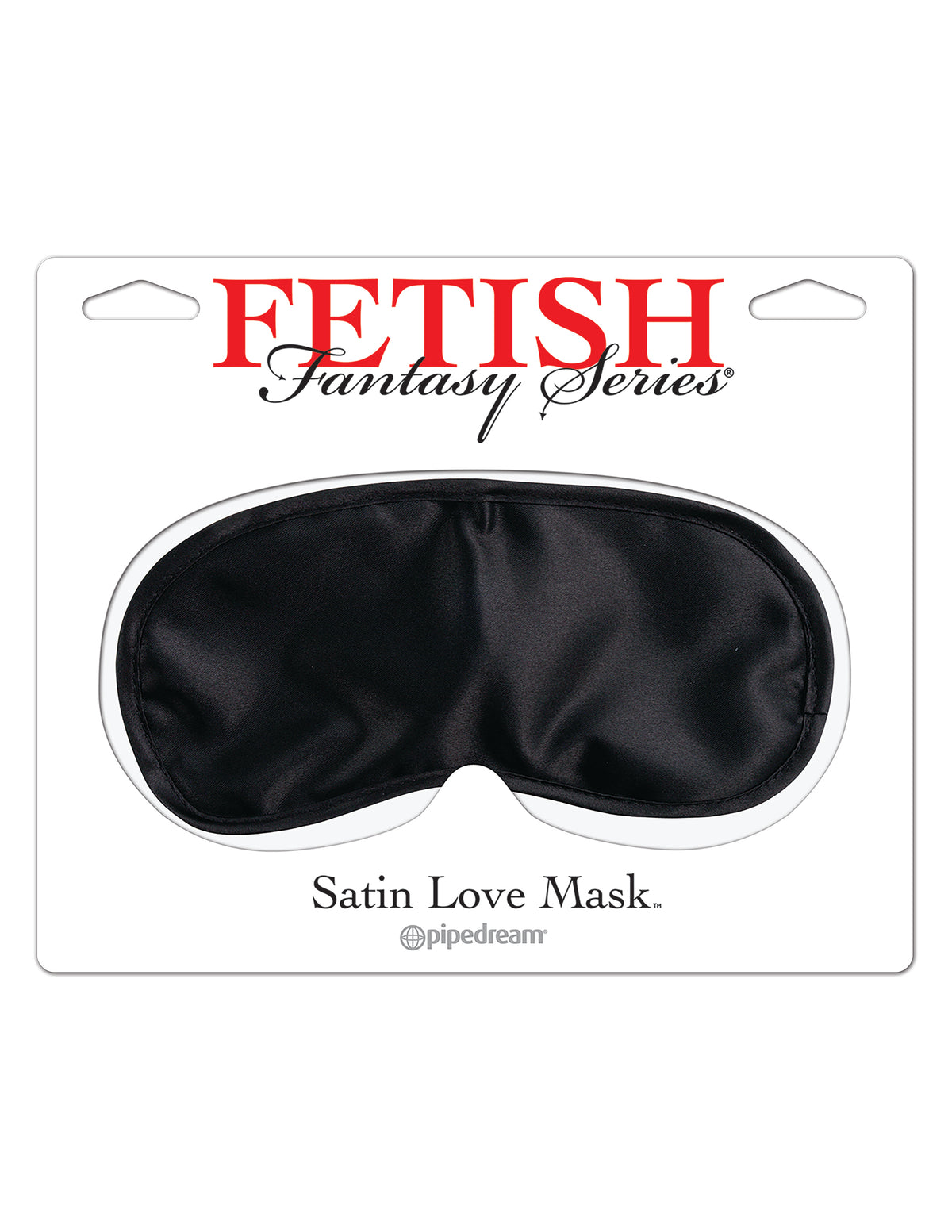 Fetish Fantasy Series Satin Love Mask - Black | 603912115413 | Discreet Personal Wellness