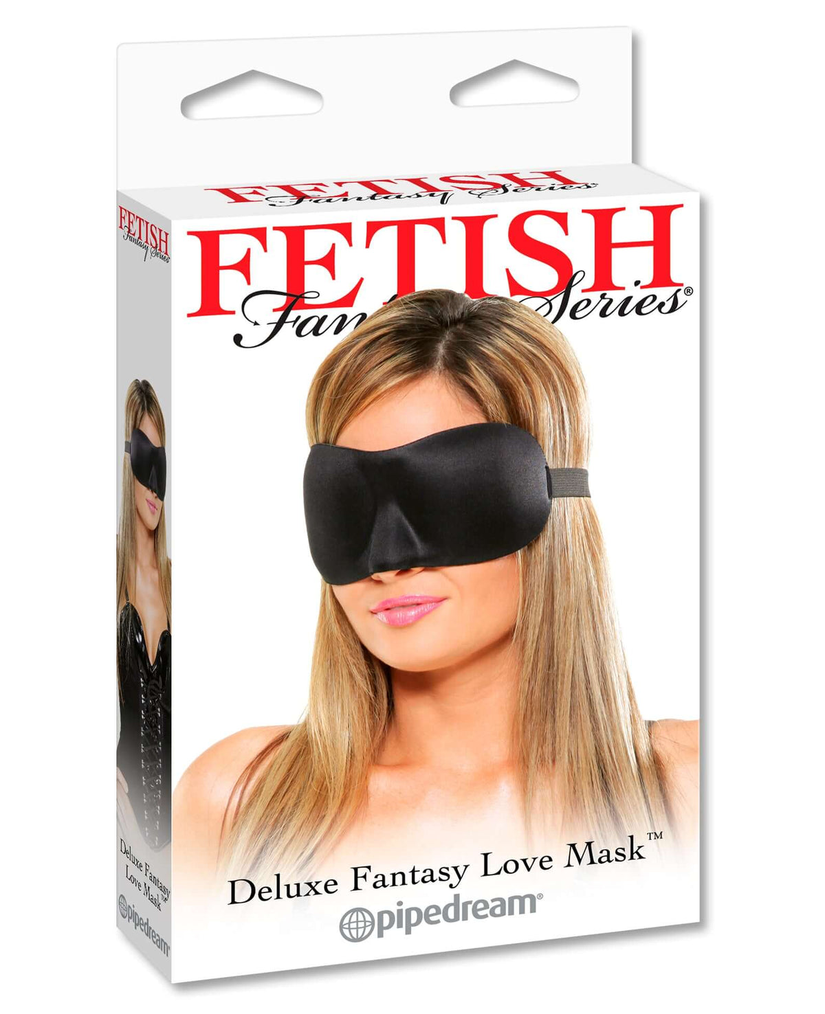 Fetish Fantasy Series Deluxe Fantasy Love Mask - Black | 603912307962 | Discreet Personal Wellness