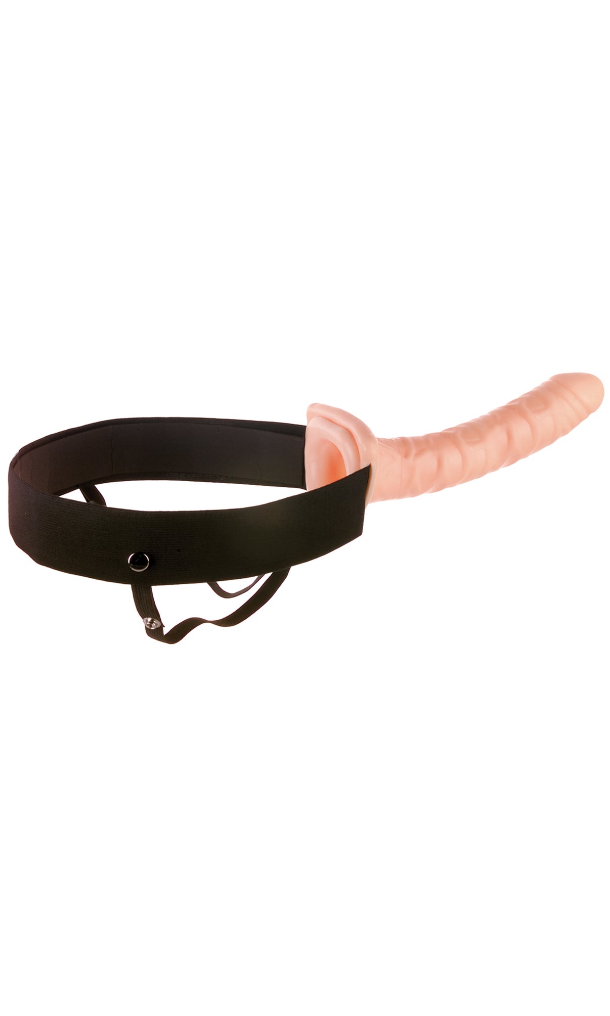 Fetish Fantasy Series 10 Inch Hollow Strap-on - Flesh | 603912286632 | Discreet Personal Wellness
