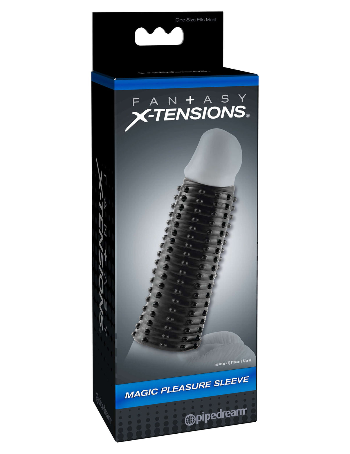 Fantasy X-Tensions Magic Pleasure Sleeve 5.5 Inches | 603912345926 | Discreet Personal Wellness