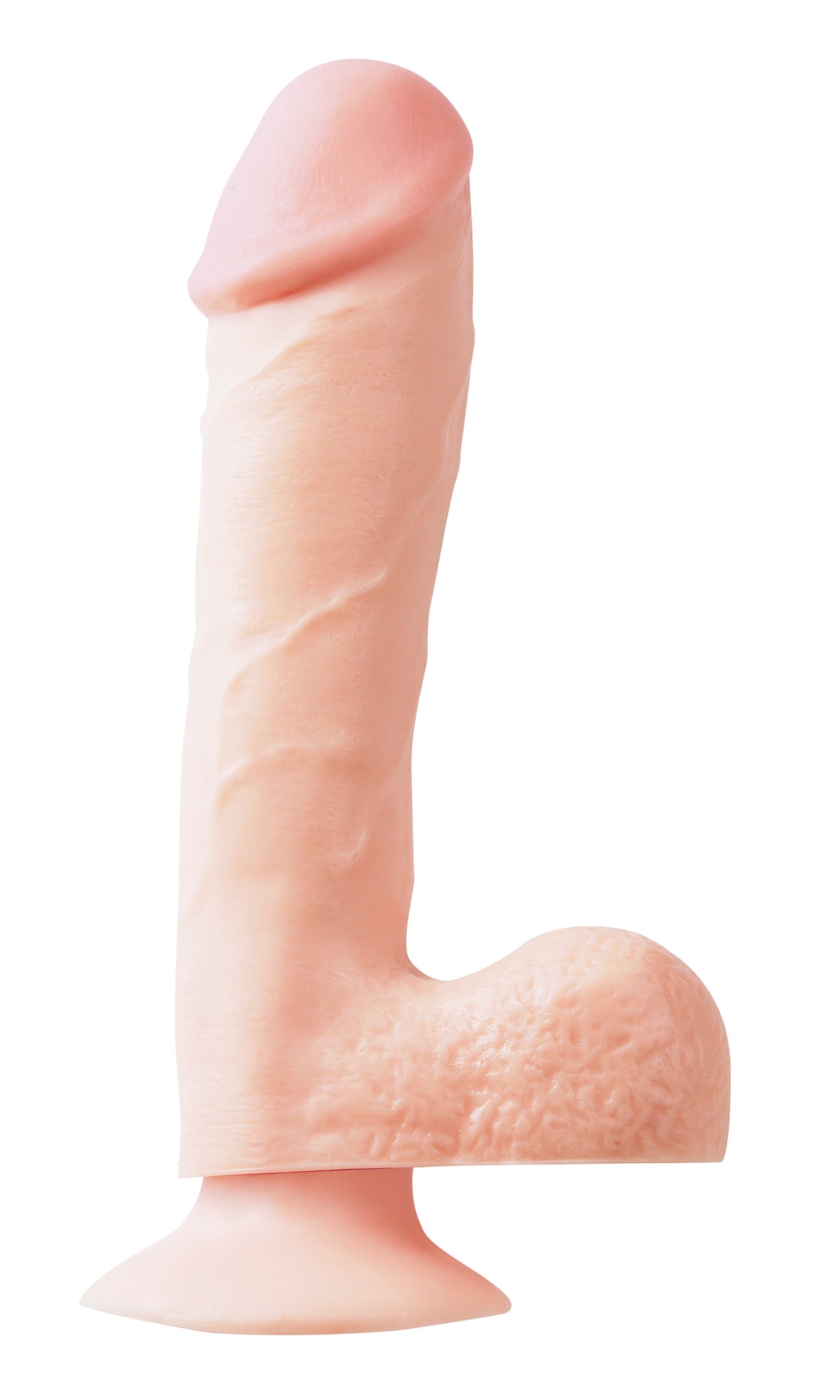 Basix Rubber Works - 7.5 Inch Penis With Suction Cup - Flesh | 603912236002 | Discreet Personal Wellness