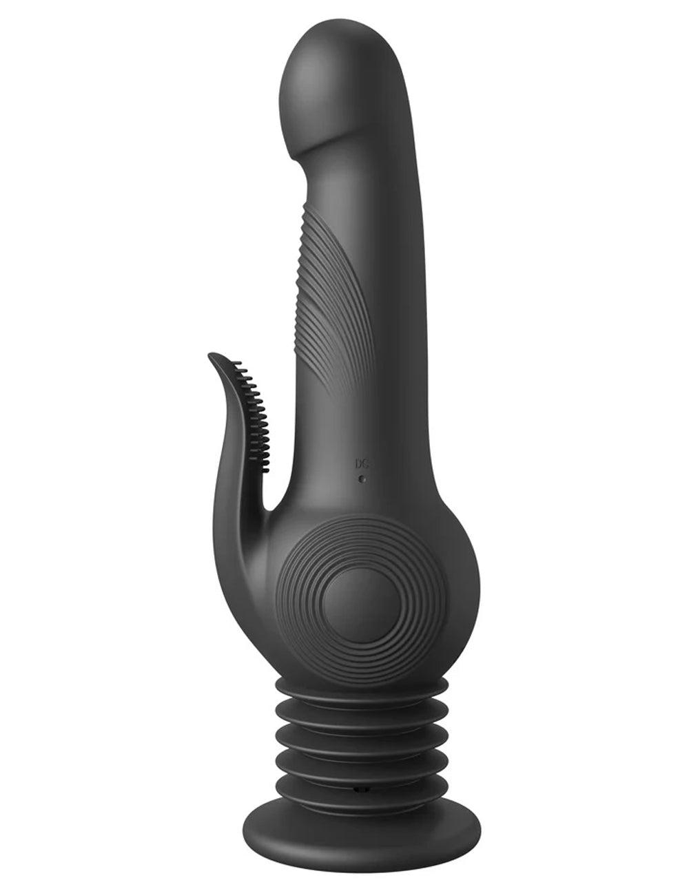 Pogo Thruster Masturbator - Black | 603912775891 | Discreet Personal Wellness