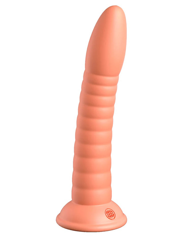 Dillio Platinum - Wild Thing 7 Inch Dildo - Peach | 603912772807 | Discreet Personal Wellness