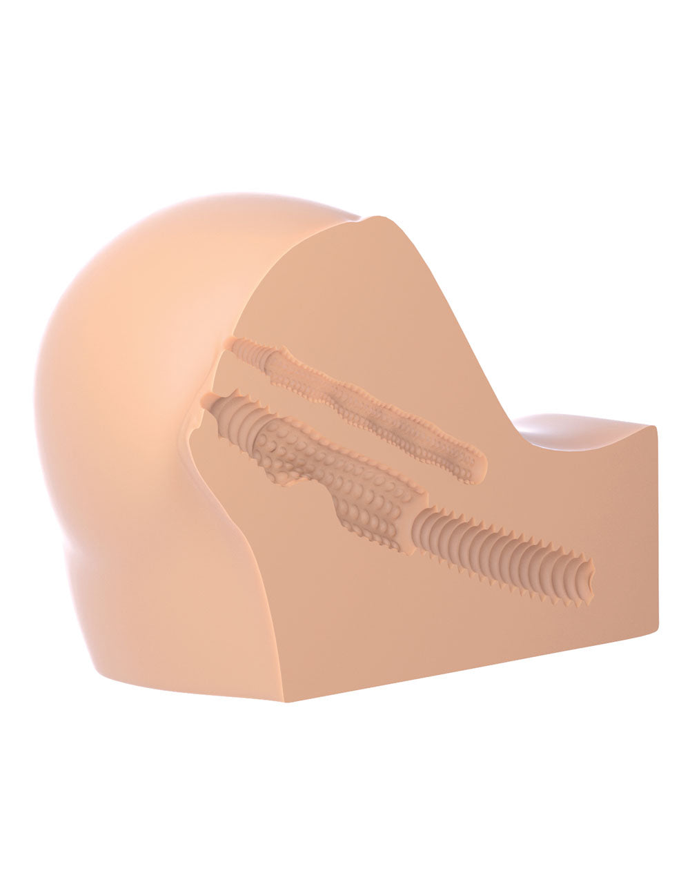 fun Me Silly To Go Petit Fantasy Bubble Butt - Vagina & Ass Style Stroker | 603912757736 | Discreet Personal Wellness