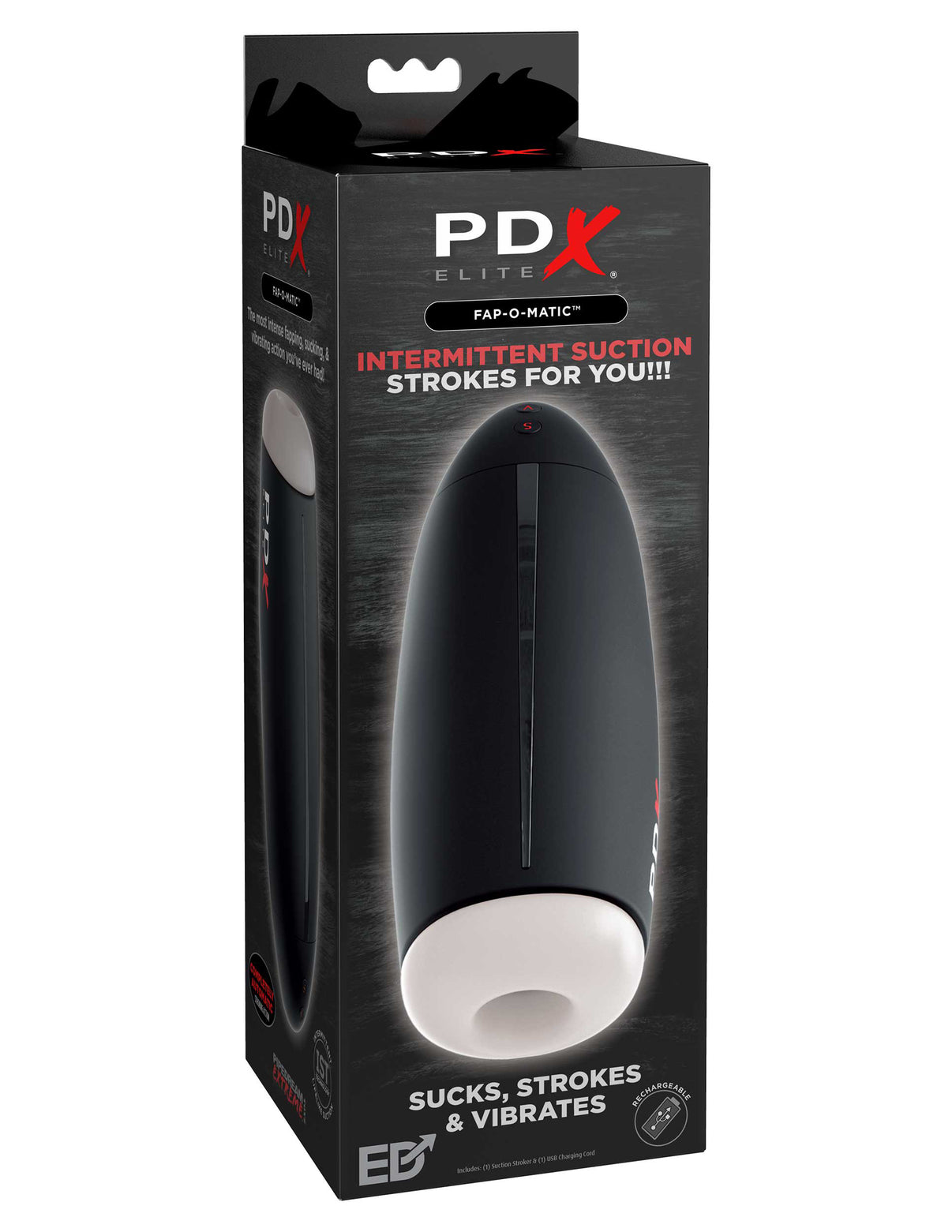 PDX Fap-O-Matic Suction Stroker | 603912770315 | Discreet Personal Wellness