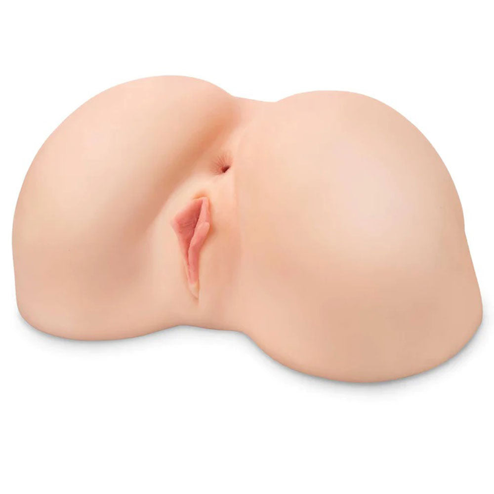 PDX Perfect 10 Booty - Ass & Vagina Style Stroker - Light | 603912769951 | Discreet Personal Wellness