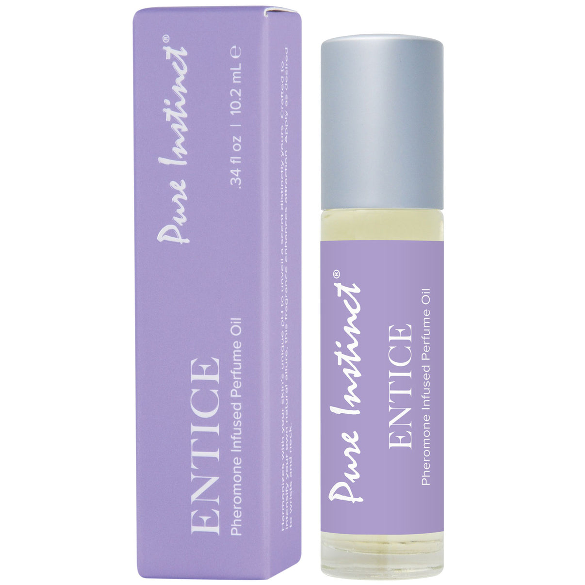 Pure Instinct Pheromone Fragrance Oil Entice Roll Original - Roll on - 10.2 ml | 0.34 ml | 638258905992 | Discreet Personal Wellness