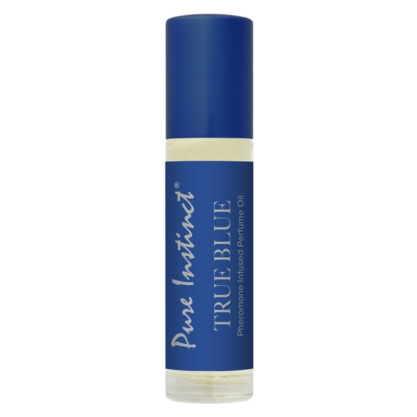 Pure Instinct Pheromone Fragrance Oil True Blue Original Roll on 10.2 ml 0.34 ml | 638258906708 | Discreet Personal Wellness