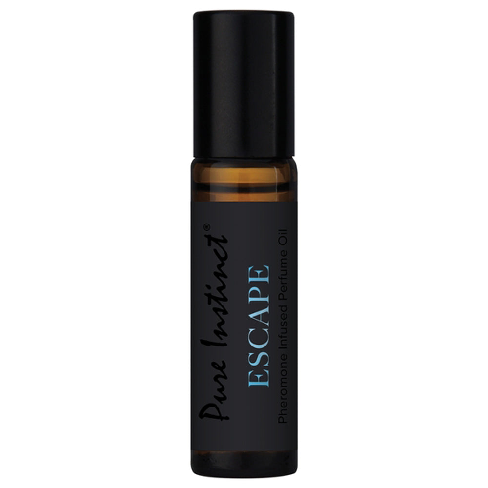 Pure Instinct Pheromone Perfume Oil Escape 10ml 0.34oz | 638258906425 | Discreet Personal Wellness