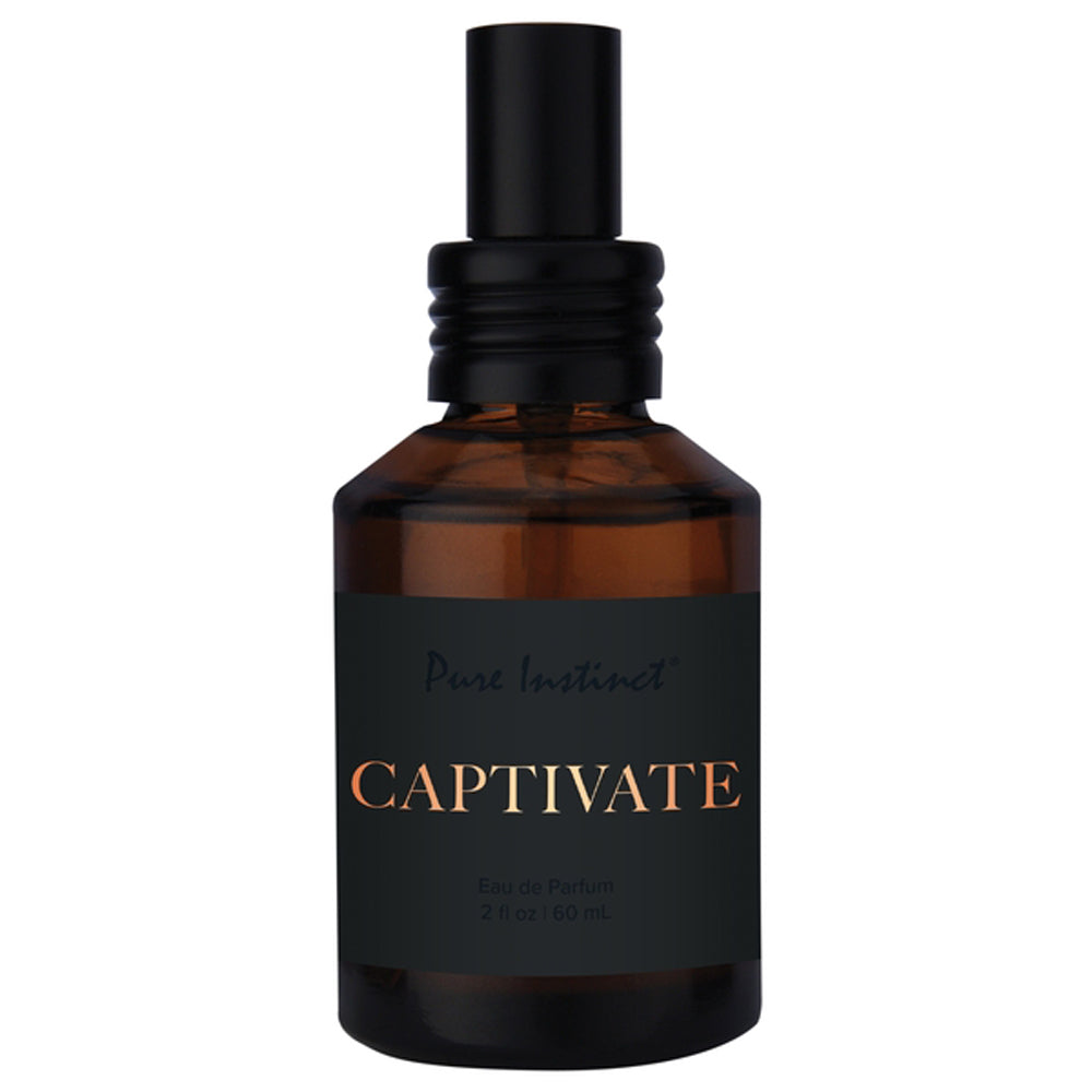 Pure Instinct Pheromone Eau De Parfum Captivate 2oz 60ml | 638258906418 | Discreet Personal Wellness