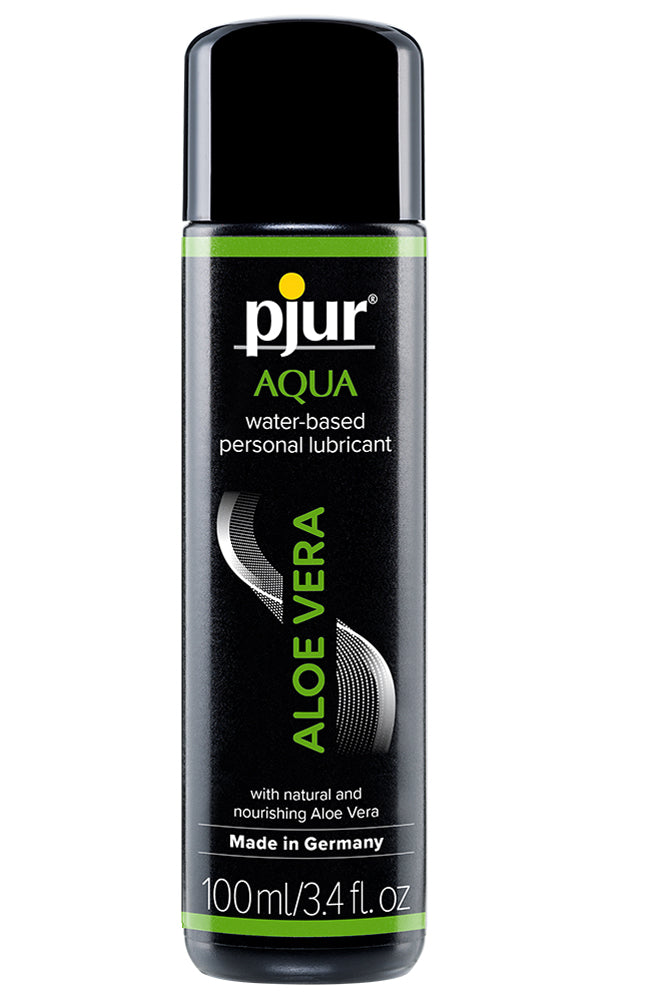 Pjur Aqua Aloe Vera - 100 ml - 3.4 Fl. Oz | 827160115005 | Discreet Personal Wellness